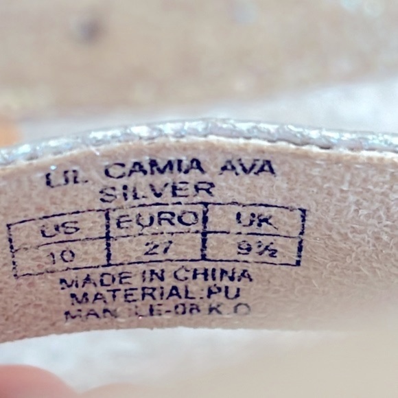 Brand New Stuart Weitzman Floral Metallic Iridescent Ankle Strap Sandals Heart - Picture 10 of 13